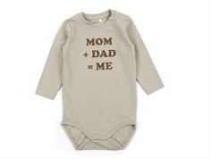 Name It pure cashmere tekstprintet body